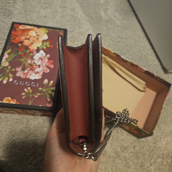 Gucci Blooms GG wallet on chain - Picture 8 of 8